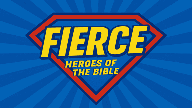Superhero-themed Bible event at New Albany United Methodist Church, emphasizing faith and community.